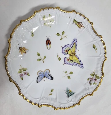 Anna Weatherley Spring in Budapest 8 1/4" Scalloped Salad Plate BL20 Star