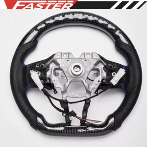  2018-2024 Real carbon fiber LED Steering Wheel For INFINITI Q50 Q60 QX50 QX55  - Picture 1 of 9