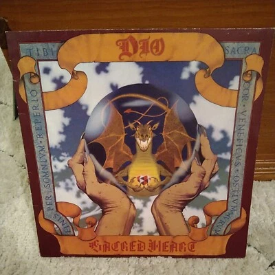 Dio, Sacred Heart Vinyl, 1985 , VG+ Ex.  - Image 1 of 4