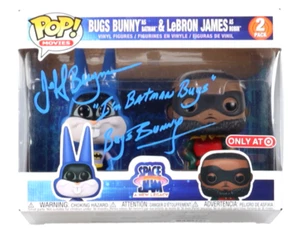 Jeff Bergman SIGNED Bugs Bunny LeBron James Space Jam 2 Pack Target LE Funko JSA - Picture 1 of 4