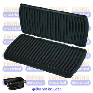 Tefal GC722D Optigrill XL Upper & Lower Plates TS01041600 & TS01041610 - Picture 1 of 3