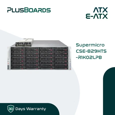 Supermicro 4U 12Gbs SAS3 36 Bay ATX E-ATX Storage Case Chassis w/ Rails + 2x PSU - Image 1 of 4