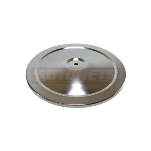 10 "Round Chromed Steel Muscle Car Air Cleaner Tap Top only SBC BBC 350 454 Rod - Imagen 1 de 1
