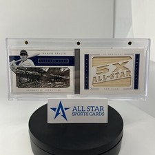 2016 National Treasures Legends Cuts Charlie Keller Game Used Auto Booklet /14