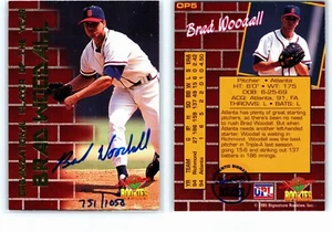 Brad Woodall Autograph, Atlanta Braves, Rookie Signatures #OP5 (1995) - Picture 1 of 1