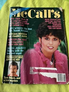 McCall’s Magazine August 1982 Vol 109 Issue 11 Marie Osmond Tom Selleck Reagan - Picture 1 of 16