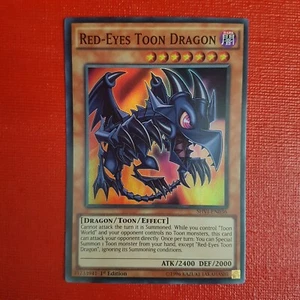 Yugioh Red-Eyes Toon Dragon SHVI-DE036 1. Auflage - Bild 1 von 6