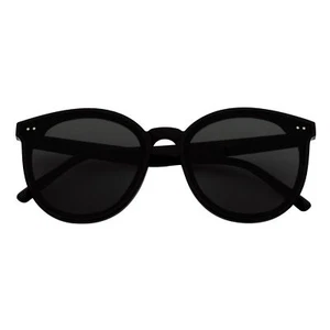 KYLEE - Polarized Womens Oversize 2 Pin Cat Eye Sunglasses Black Smoke - Picture 1 of 10