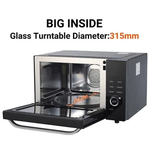 Combination Microwave Oven And Grill 34L Microwave 8-in-1 Multifuntional 1000W - Picture 1 of 13