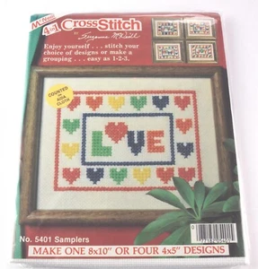 1982 McNeill Cross Stitch Samplers No. 5401 - Picture 1 of 5