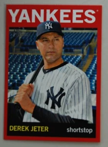 2013 Derek Jeter Topps rote Karte #190 HOF SEHR GUTER ZUSTAND - EX - Bild 1 von 2