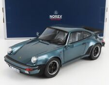 Porsche 911 930 Turbo 3.3 Blue Metallic Norev 1/18