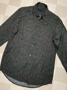 Marc Jacobs Men Camouflage Button Down Shirt 50 Medium - Picture 1 of 7