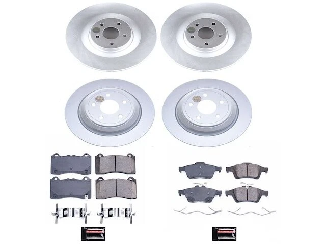 Front and Rear Brake Pad and Rotor Kit For 16-18 Ford Focus RS TZ62J7 Foto 1 de 1