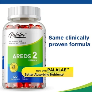 AREDS 2 Formula - Premium Eye Health Supplement,Relieve Vision Fatigue Brand New - Picture 1 of 11