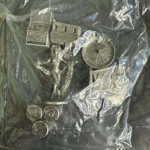 Monopoly Las Vegas Edition 2003 Ersatzteile 6 Zinn Token VERSIEGELT - Bild 1 von 5