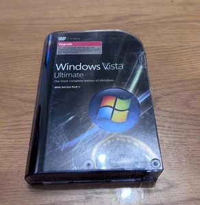 Microsoft Windows Vista Ultimate Upgrade Edition Retail 32 & 64 Bit Product Key - Picture 1 of 2