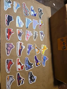 Nike Schuh Sticker Konvolut. 28 Stk. - Bild 1 von 13