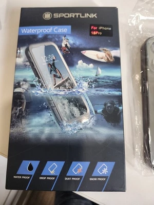 Lote De 3 Fundas Funda Impermeable para iPhone 15 Pro Max Protector Pantalla Incorporado Foto 1 de 4