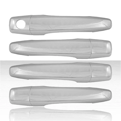 4dr 门把手盖套装适用于 2008 - 2013 凯迪拉克 CTS - 铬 — 第 1/3 张图片