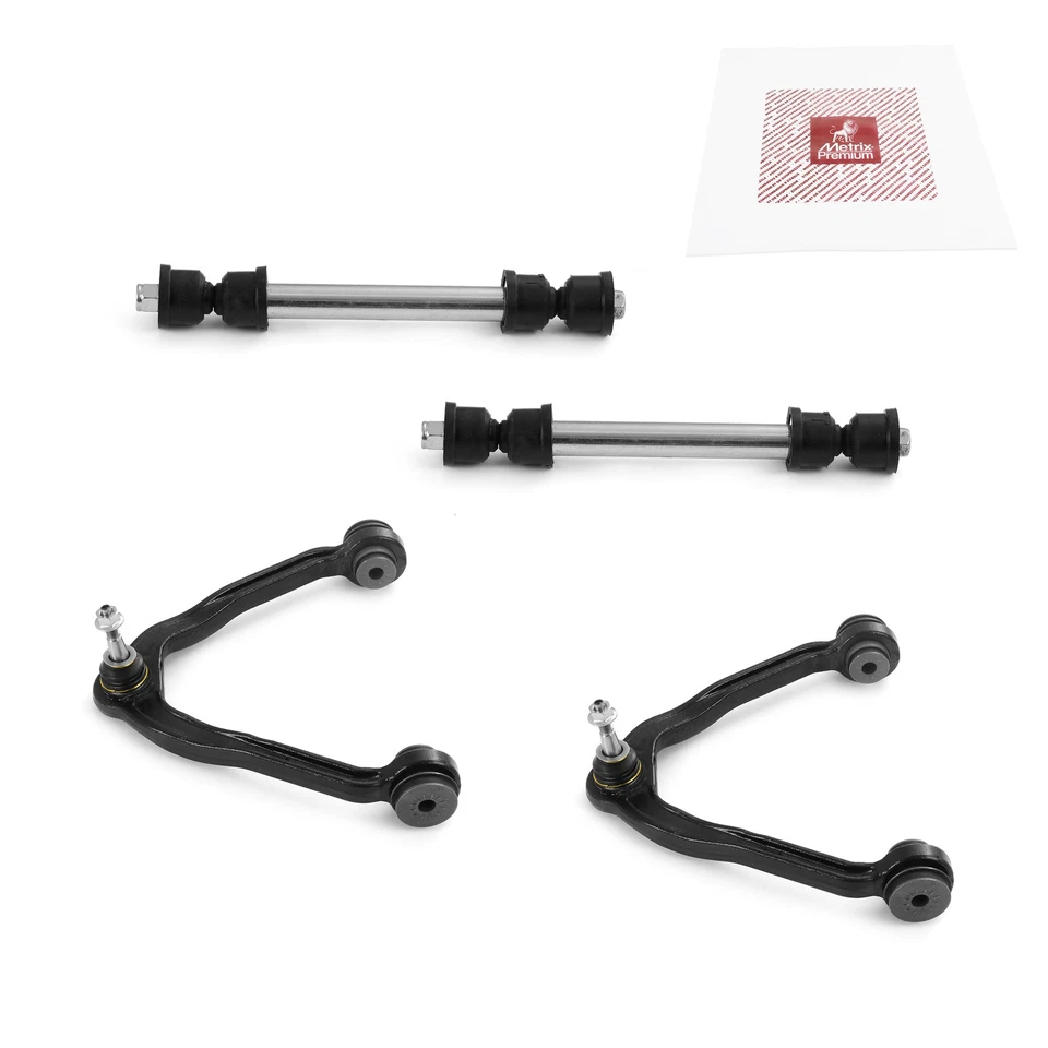 Front Upper Control Arm & Sway Bar Link Kit for Chevrolet Express 1500 4 PCS - Image 1 of 4