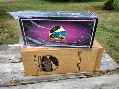 EMPTY BOX - MTH Tinplate Traditions 10-2110 200 Ser Std. Gauge Caboose & Shipper - Image 1 of 4