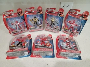 Lot Of 7 Power Rangers Super Megaforce  Ranger Action Figures NEW - Picture 1 of 11