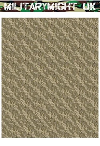 LONAS CAMUFLAJE MILITAR ESCALA 1 32/1 35 HOJA DIORAMA ESTÁNDAR UCRANIA MODERNA - Imagen 1 de 2