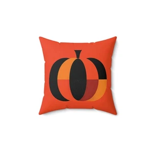 Halloween Abstrakt Kürbis Dekokissen und Bezug Spooky Home Decor Kissen - Bild 1 von 13