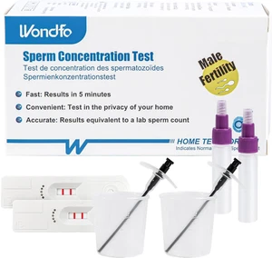 Sperma Test 2X Fruchtbarkeitstest Für Männer Spermientest Spermatest Für Männer - Bild 1 von 12