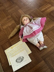 Horseman Pinafore Baby Doll 14th in Fond Memories Series - Picture 1 of 6