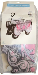 Halloween Costume Wagon kit Pink Princess Carriage NIP Printed Felt Clips - Picture 1 of 1