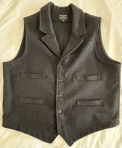Filson Western Vest Grey/Charcoal XXXL - Picture 1 of 3