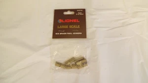 Lionel 8-82102 Giuntatrici per binari in ottone scala G (sacchetto da 6) spedizione gratuita - Foto 1 di 1