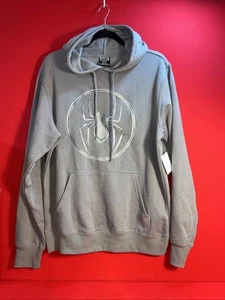 NEW! Marvel Spiderman Embroidered Hoodie Men’s (3XL) Licensed Cotton Blend NWT - Picture 1 of 4