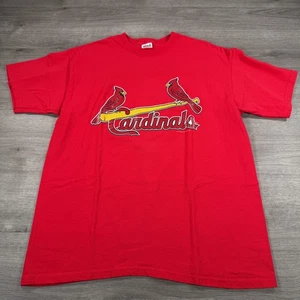 Camiseta De Colección Cardenales de San Luis Para Hombres Grande Roja MLB Camiseta de Béisbol Camiseta Años 2000 - Imagen 1 de 7