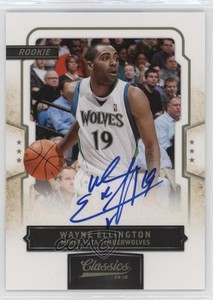 2009-10 Panini Classics /575 Wayne Ellington #185 Rookie Auto RC
