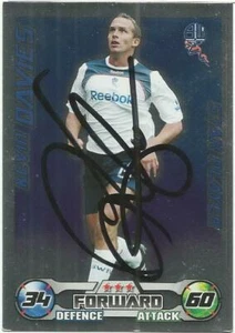 KEVIN DAVIES* SIGNED BOLTON 'STAR PLAYER' 2008/2009 MATCH ATTAX CARD+COA - Picture 1 of 1