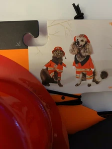 Fireman Cat/Dog Halloween costume size S - Picture 1 of 2