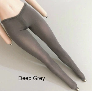 Collant elasticizzati E3-07Grigio Profondo Cdtoys 1/12° Soldato modello per 6" Tbl Ph Donna B - Foto 1 di 1