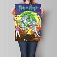 Rick and Morty Poster TV-Serie Wandkunstdruck A2 A3
