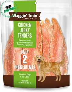 Waggin' Train Chicken Jerky for Dogs - Treats 30 Oz. Pouch - Picture 1 of 8