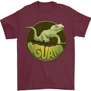 Herren-T-Shirt An Iguana Eidechse 100 % Baumwolle - Bild 1 von 106