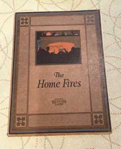 THE HOME FIRES AMERICAN FACE BRICK ASSOCIATION FIREPLACES HEARTH BOOK 1940'S - Picture 1 of 9