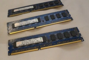 6GB Hynix HMT125U7BFR8C-H9 2Rx8 PC3-10600E DDR3 ECC (3x2GB) - Picture 1 of 1