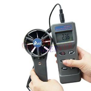 AZ8902 Anemómetro de mano Ventilador remoto Medidor de flujo de aire - Imagen 1 de 3