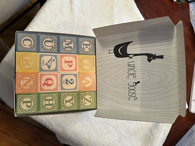 Uncle Goose basswood ABC Wooden Blocks - Open box, blocks sealed - Image 1 of 4