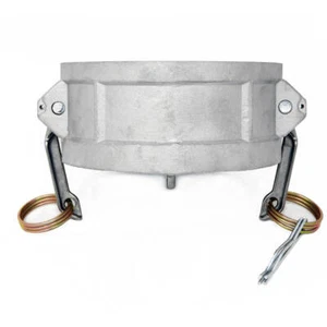 Aluminum 4" Cam and Groove Dust Cap, Type DC Fitting (CAM-40-DC-AL) - Picture 1 of 1