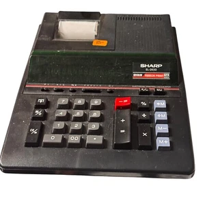 Sharp EL-2630 Printing Calculator 2-Color Ribbon Print Electronic Desktop - Picture 1 of 7