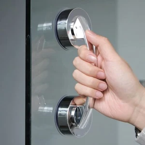 Großer Glasschiebetür Saugnapf Türgriffe ohne Lochung Duschgriff - Bild 1 von 5